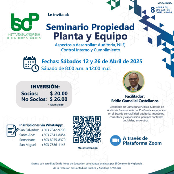 Seminario Propiedad Planta y Equipo